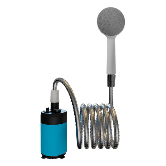 Rechargeable Portable Electric Shower Battery Powered Outdoor Travel Camping