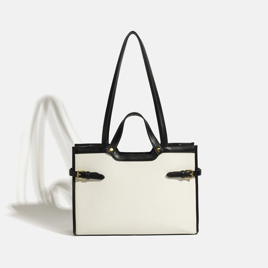 Canvas Tote Bag Commuter Handbag Single Shoulder Bag Large Capacity