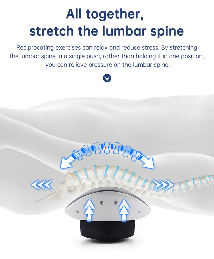 Inflatable Lumbar Support Traction Device Air Pressure Cervical Back Stretcher