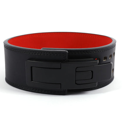 Leather Weightlifting Belt Heavy Duty Lumbar Support Gym Deadlift Squat Training
