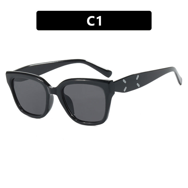 Women's Square Cat Eye Sunglasses UV Protection Retro Style Slim Face Shaping