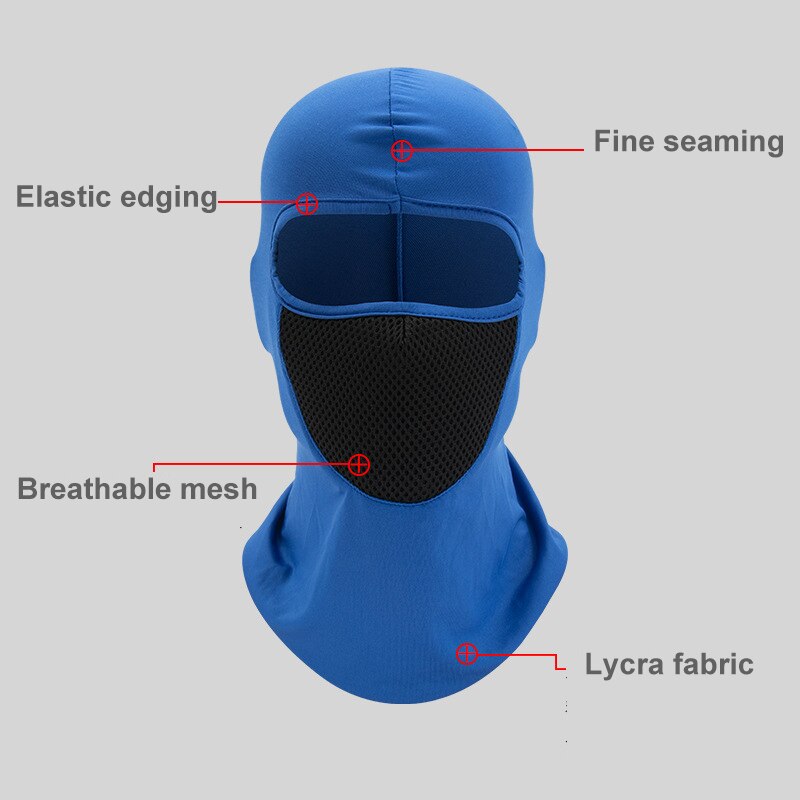 Motorcycle UV Shield Dustproof Lycra Headgear Breathable Windproof Riding Hood