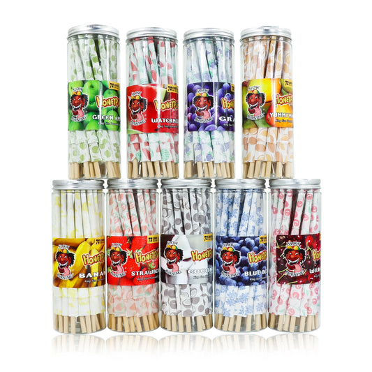 HoneyPuff Pre-Rolled Flavoured Cones King Size 72 Pieces Premium Quality Papers