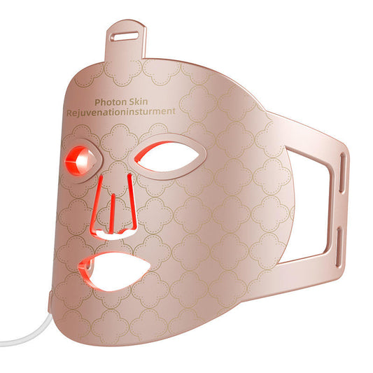 8 Colours LED Silicone Face Mask for Skin Care & Red Light Therapy Beauty
