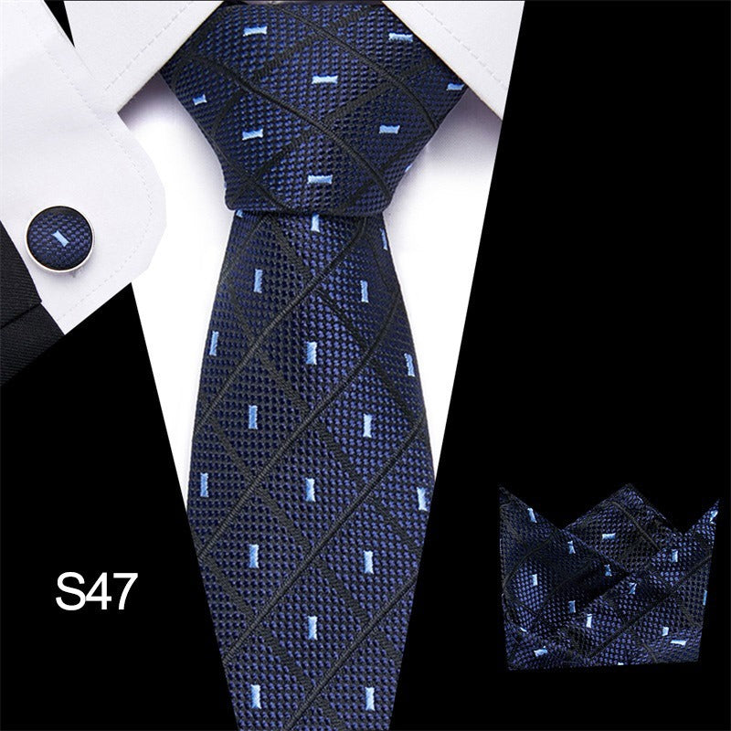 Men's 3pc Tie Set Suit Accessory 53 Options Elegant Designs Smart Business