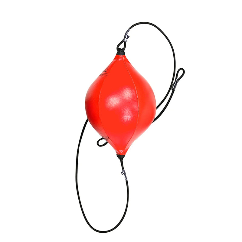 PU Leather Double End Boxing Speed Bag Reflex Ball for Enhanced Training Fitness