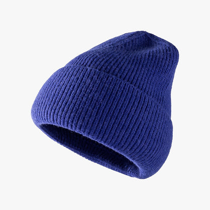 Unisex Knitted Beanie Hat for Winter and Autumn, Warm Outdoor Fashion Accessory