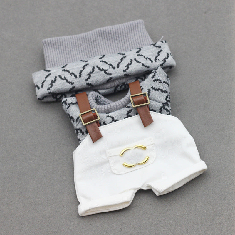 Cotton Knit Outfits For 17cm Labubu Doll Dolls 1st 2nd Gen Doll Accessories