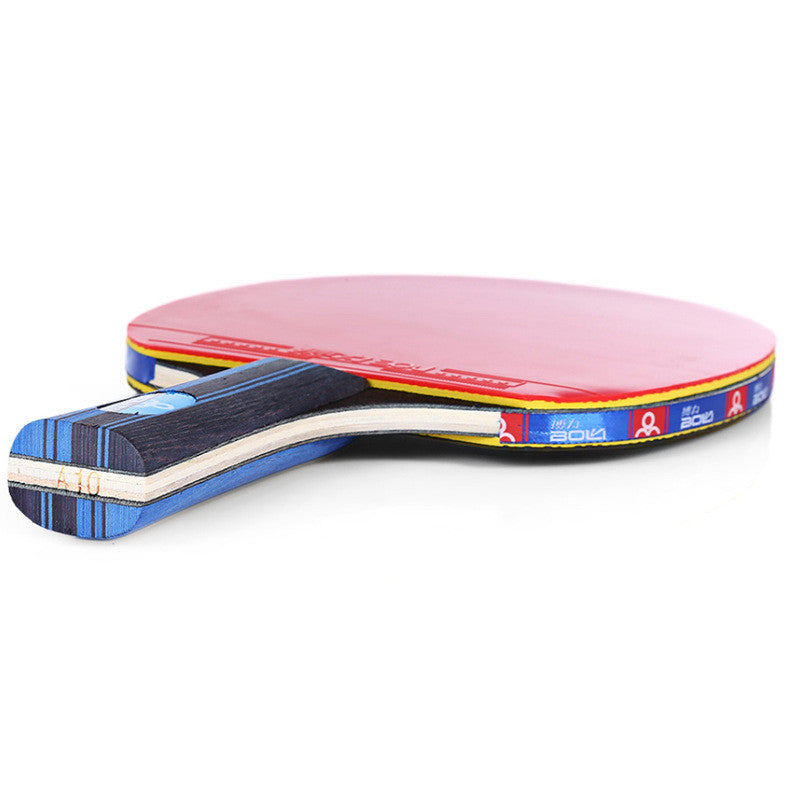 Table Tennis Racket Set, Double-Sided Rubber, 2 Bats & 3 Balls, Beginner Training