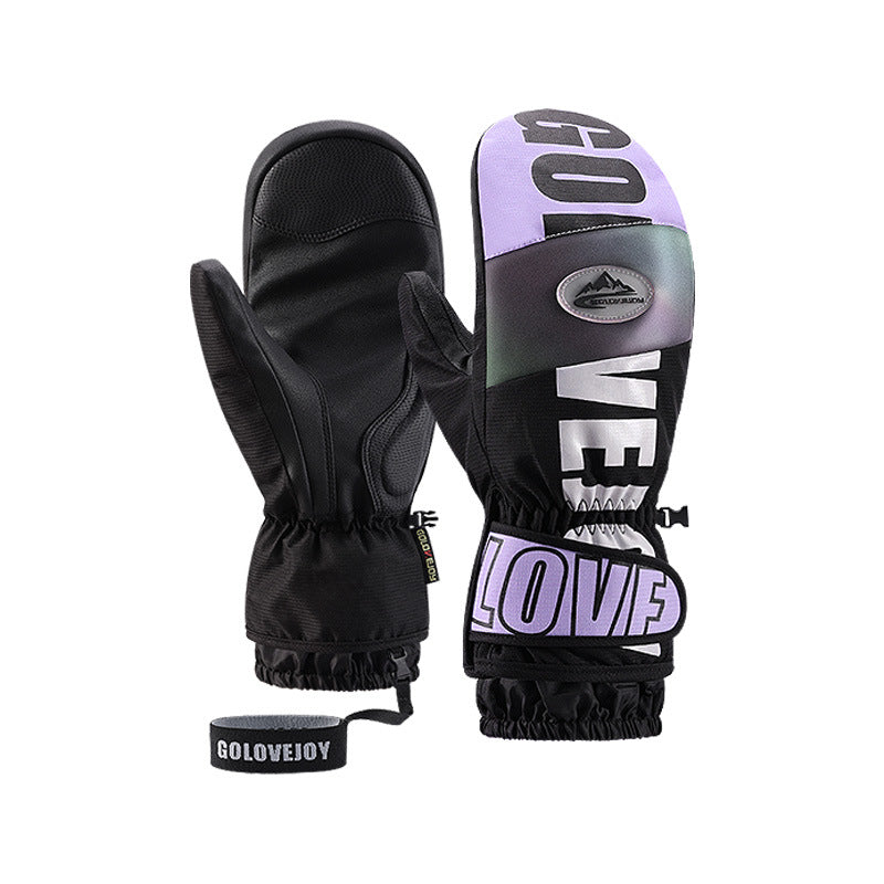 Winter Ski Gloves Thermal Insulation Waterproof Windproof Touchscreen Warmth