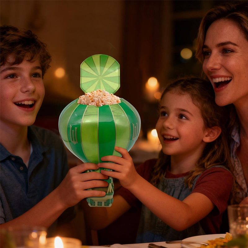 Hot Air Balloon Popcorn Casket Distinctive Home Storage Decorative Organizer