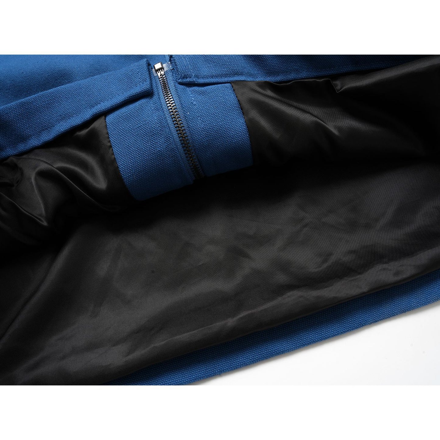 Unisex Retro Deconstructed Hooded Jacket for Casual Autumn Winter Outdoor Use