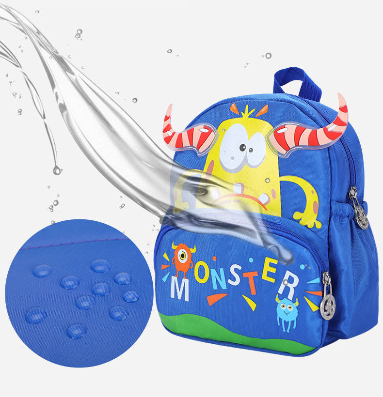 Primary School Lightweight Backpack Cartoon Durable Oxford Fabric Kids Rucksack