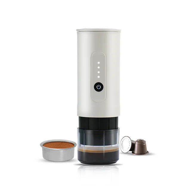 Portable Outdoor Espresso Coffee Machine 18Bar Handheld Electric USB Charge