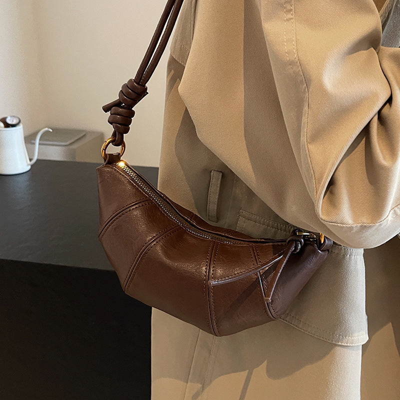 Women's Faux Leather Shoulder Bag Lightweight Durable Spacious Elegant Stylish