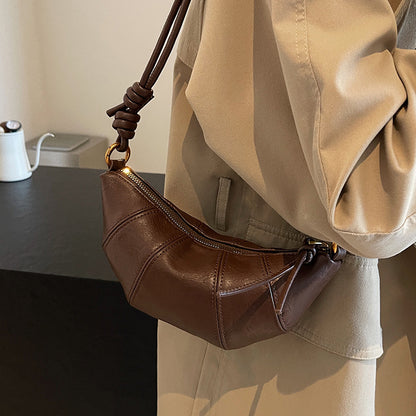 Women's Faux Leather Shoulder Bag Lightweight Durable Spacious Elegant Stylish