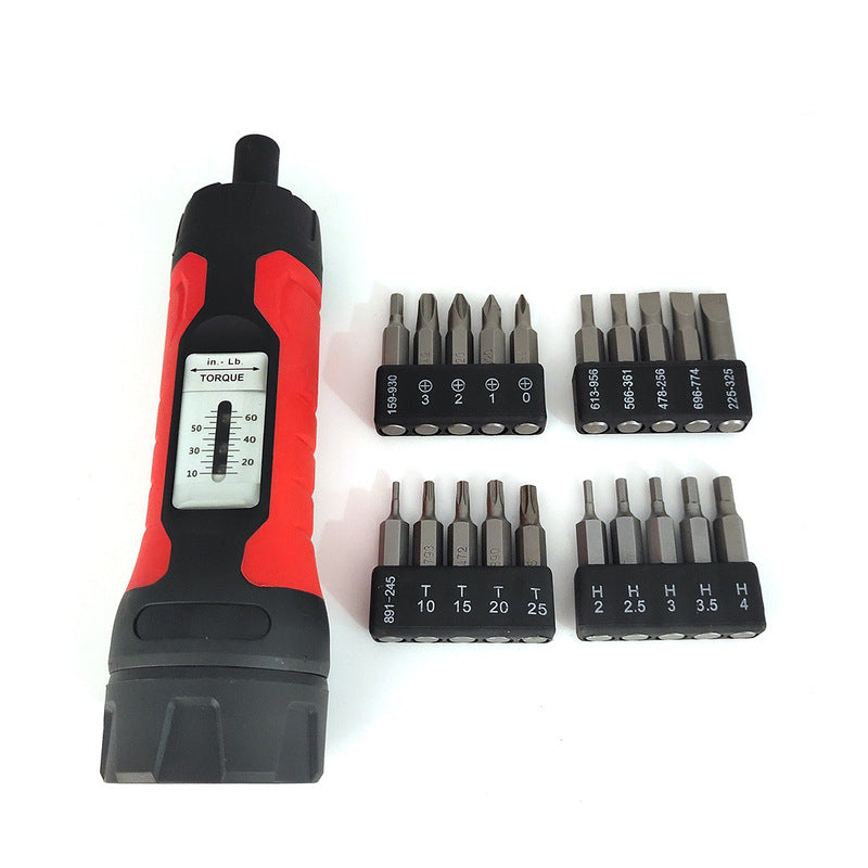 Torque Screwdriver Set 1/4 Inch Drive 10-65 in-lb Professional Gunsmith Tool