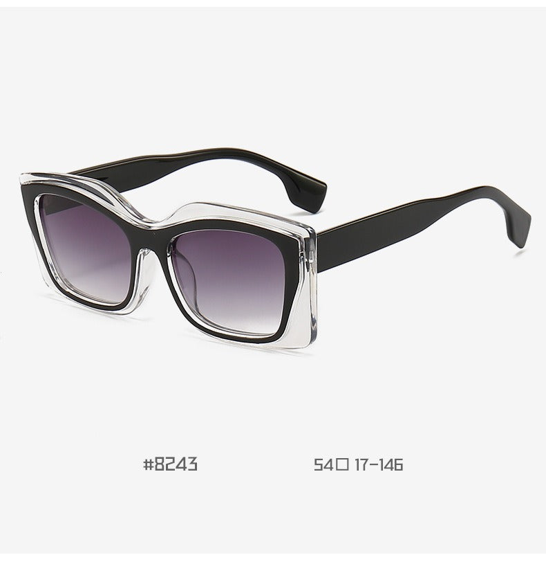 Stylish Full Frame Women's Sunglasses UV400 Protection Outdoor Eyewear Fashion