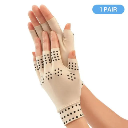 Magnetic Therapy Gloves Support Arthritis Pain Relief Joint Health Wrist Comfort
