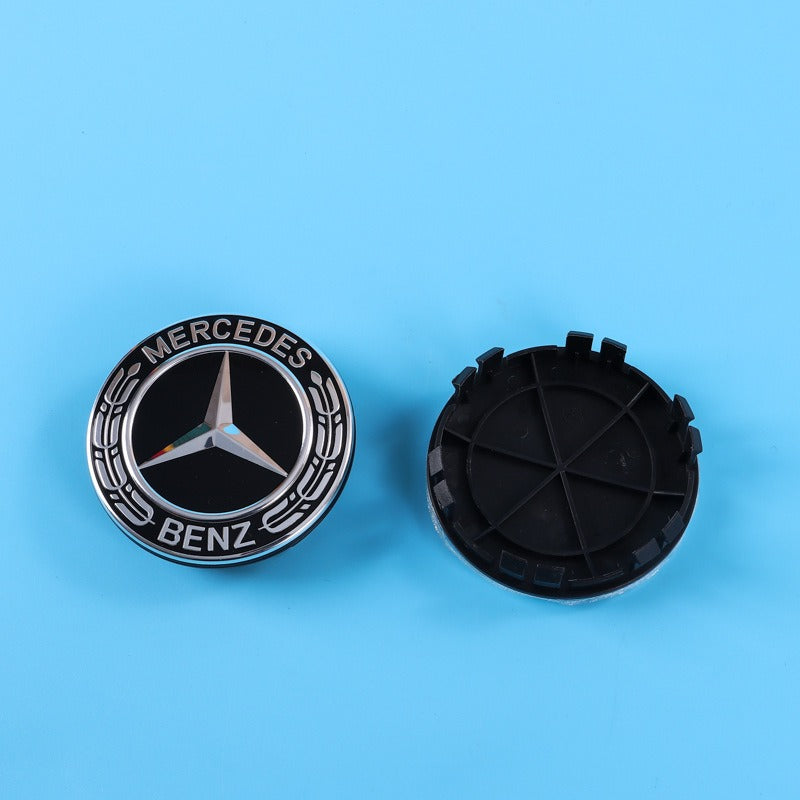 75mm Wheel Centre Cap Cover Fits Mercedes Benz Caps Hub Blue Red