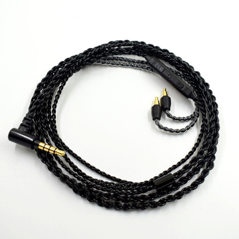 Replacement Silver Plated Audio Cable for Sennheiser IE40 PRO Headphones Mic