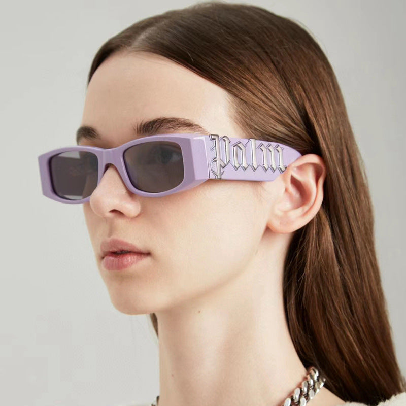 Square Frame Acrylic Lens Non-Polarised UV400 Sunglasses for Daily Sun Safety
