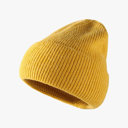 Unisex Knitted Beanie Hat for Winter and Autumn, Warm Outdoor Fashion Accessory