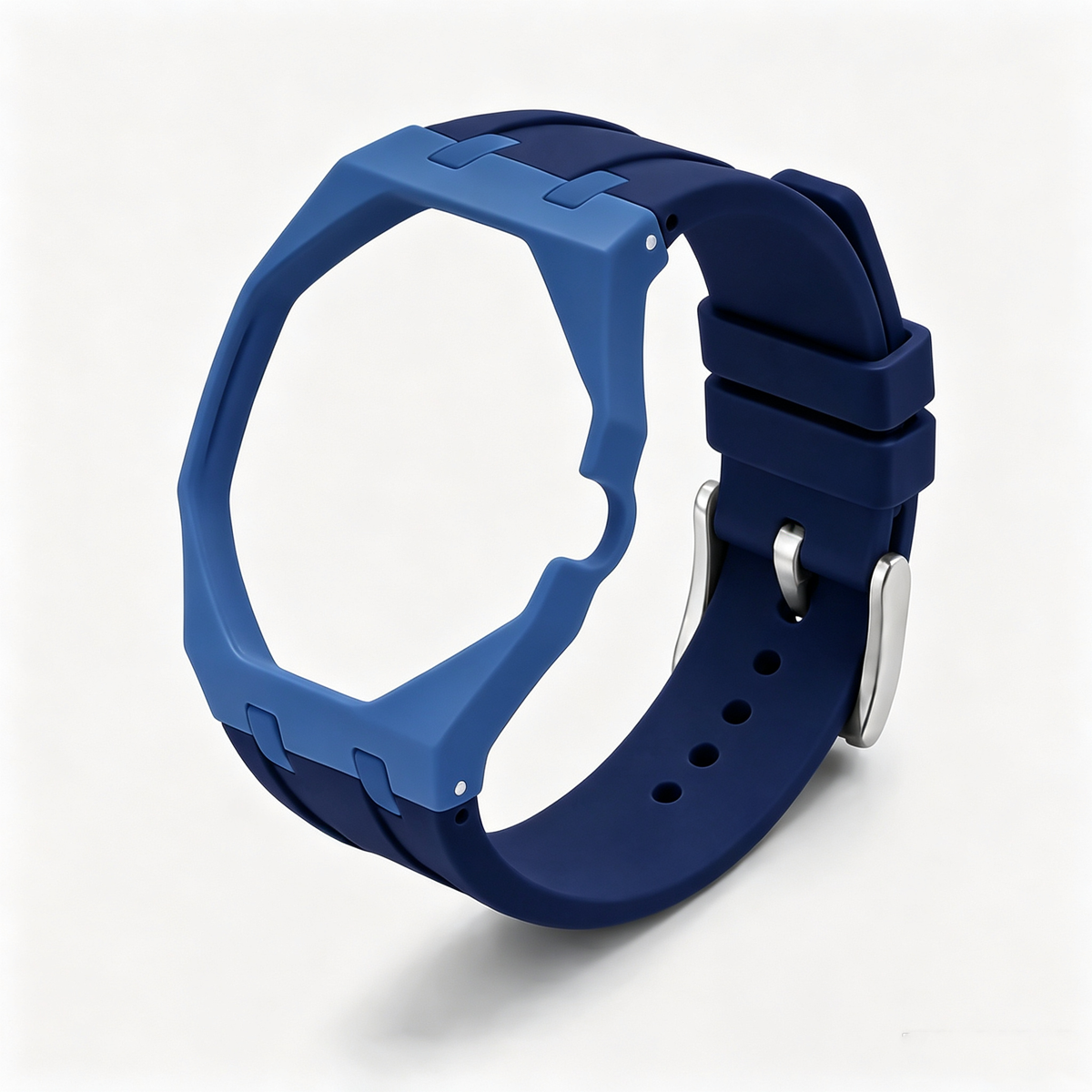 For AP x Swatch Royal Pop Watch Case Strap 3 12 Crown Blue White Black Red