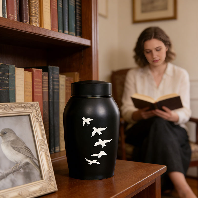 Stainless Steel Pet Memorial Urn Moisture Proof Portable Ash Keepsake Small Pets
