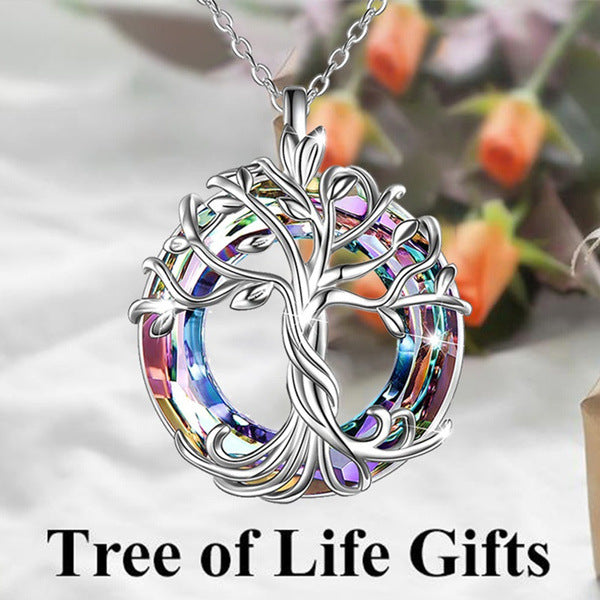 925 Sterling Silver Tree of Life Pendant Necklace Earrings Gift Jewellery Jewelry
