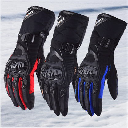 Motorcycle Riding Gloves Thermal Waterproof Windproof Unisex Winter Protection