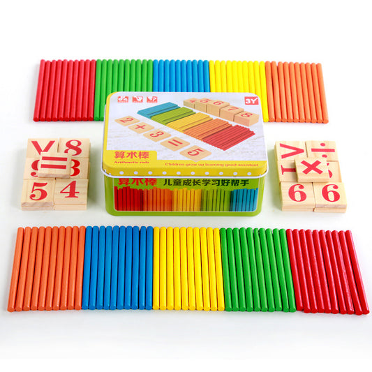 Children Arithmetic Sticks Counting Baby Math Teaching Magnetic Educational Toy