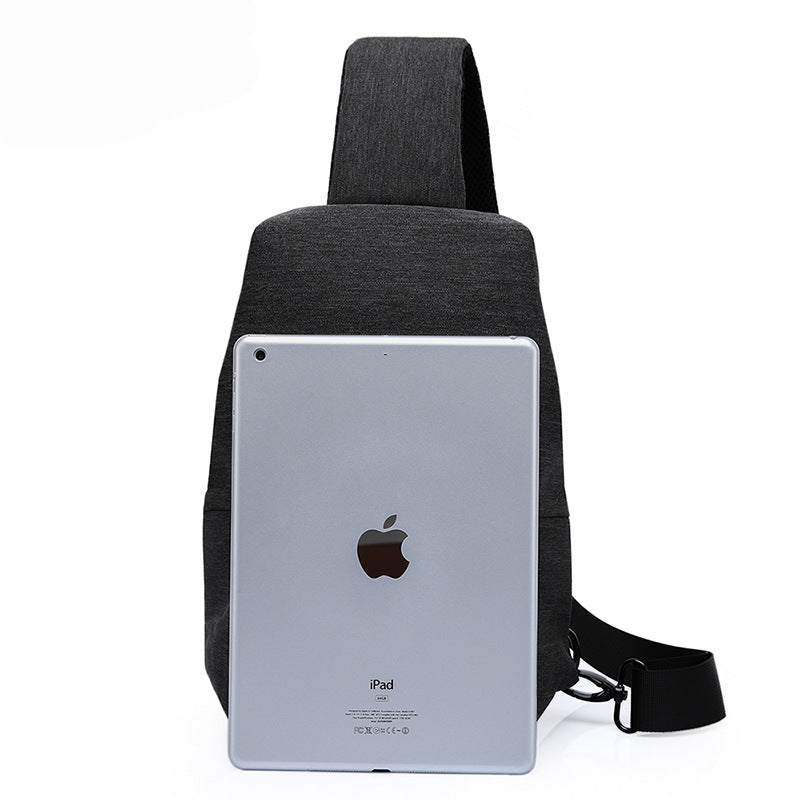Waterproof Sports Messenger Chest Bag Lightweight Secure Zip Adjustable Strap