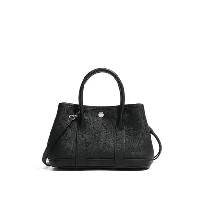 Women's Premium Top Grain Leather Crossbody Bag Horizontal Refined Silhouette
