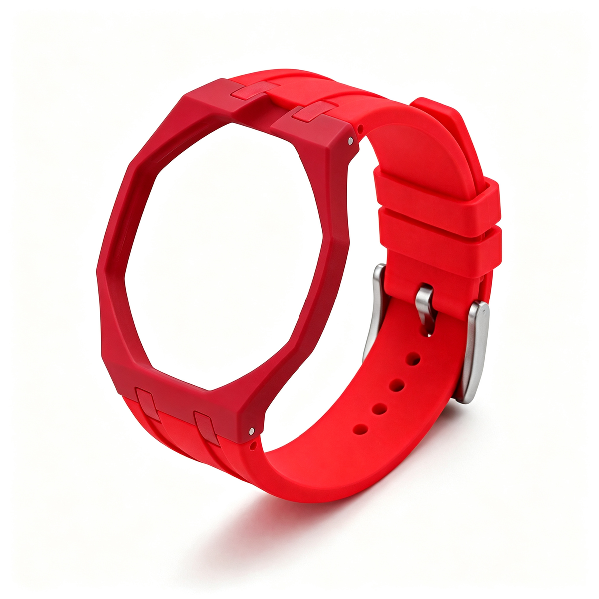 For AP x Swatch Royal Pop Watch Case Strap 3 12 Crown Blue White Black Red