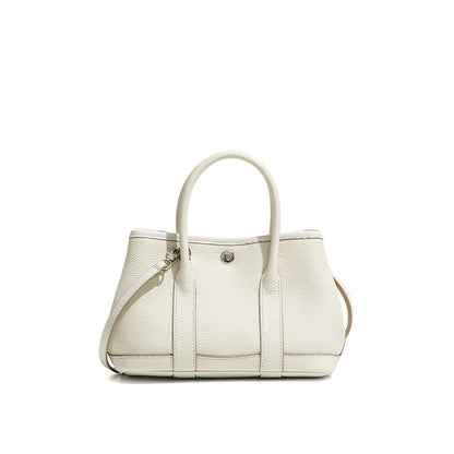 Women's Premium Top Grain Leather Crossbody Bag Horizontal Refined Silhouette