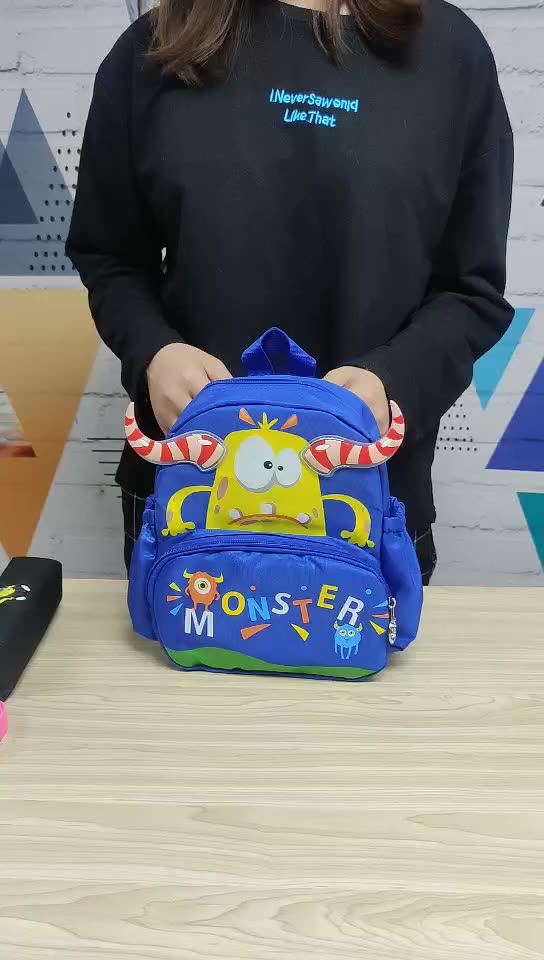 Primary School Lightweight Backpack Cartoon Durable Oxford Fabric Kids Rucksack