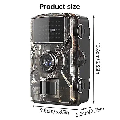 Outdoor Solar Trail Camera 4MP/14MP Motion Detection Night Vision IP66