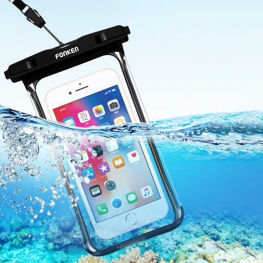 Waterproof Smartphone Holder 6 Inch Screen Guard Outdoor Adventure Accessory