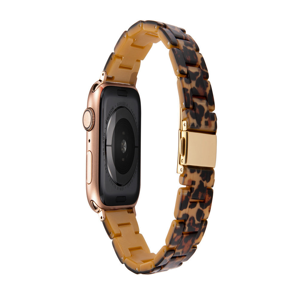 Resin Strap for Apple Watch Series 7 6 5 4 3 38/40mm 42/44mm 18 Colours Trend