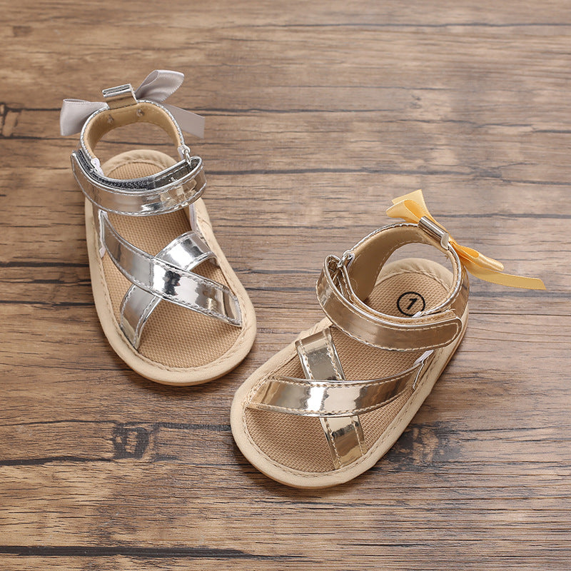 Summer Toddler PVC Sandals Breathable Soft Sole Non-Slip Lightweight Kids Shoes