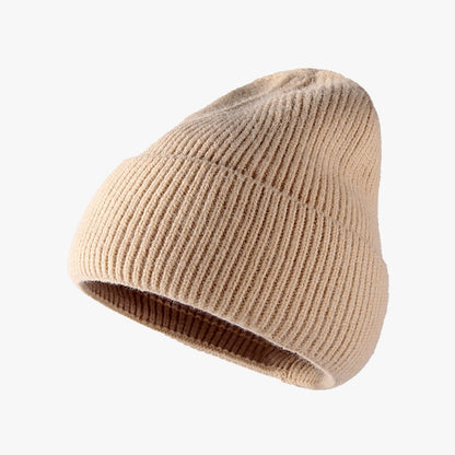 Unisex Knitted Beanie Hat for Winter and Autumn, Warm Outdoor Fashion Accessory