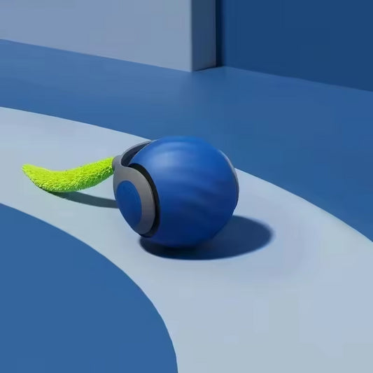 Automatic Dog Walking Ball Durable Electric Interactive Pet Toy Bite Resistant