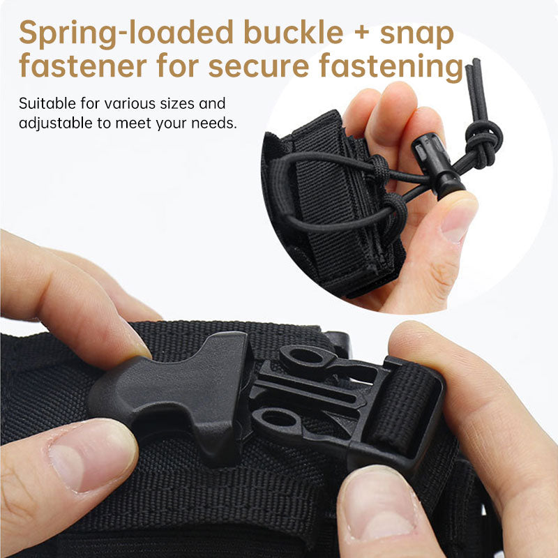 Heavy Duty MOLLE Radio Case Tactical Utility Waist Pack Walkie Talkie Holster