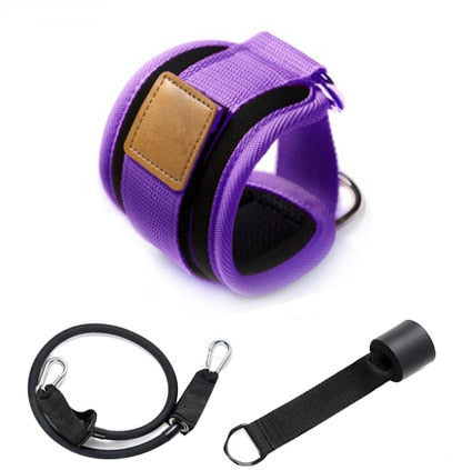 Resistance Bands Ankle Straps Cable Attachment Leg Pulley Strap Fitness Exercise