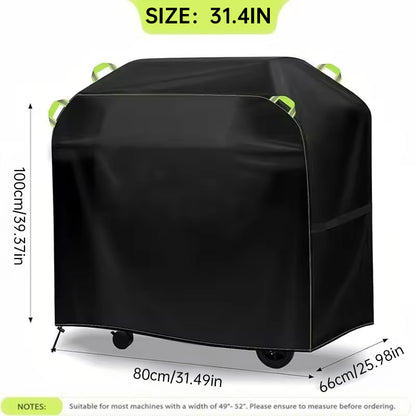 Waterproof BBQ Grill Cover with UV Protection, Drawstring, Reflective Handles