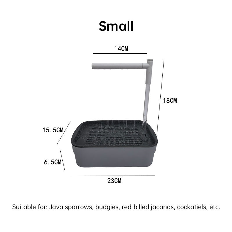 Automatic USB Electric Bird Bath Circulating Water Shower for Parrot Hygiene