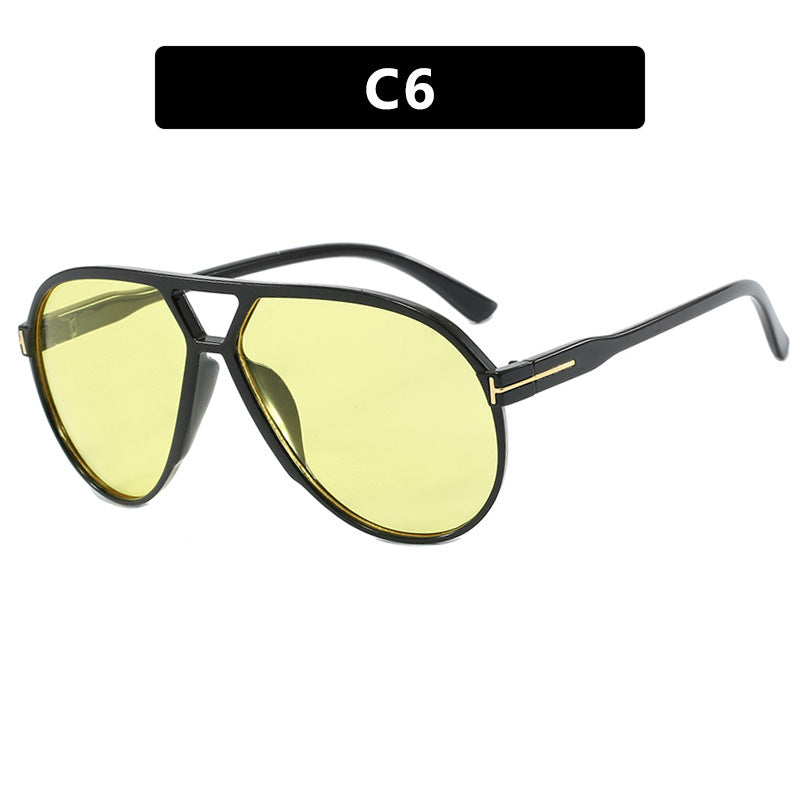Large Frame Iconic Pilot Sunglasses UV400 Protection Unisex Optimal Comfort Fit