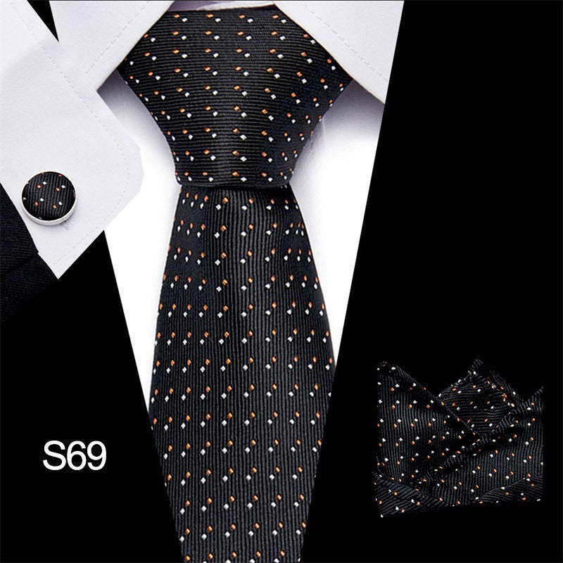 Men's 3pc Tie Set Suit Accessory 53 Options Elegant Designs Smart Business