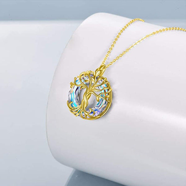 925 Sterling Silver Tree of Life Pendant Necklace Earrings Gift Jewellery Jewelry